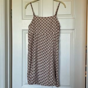 Abercrombie kids plaid jumper sz 15-16